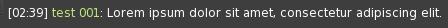 Vos messages dans le chat