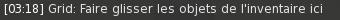 Messages du sysème dans le chat