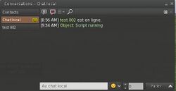 Bouton Parler/Chuchoter/Crier