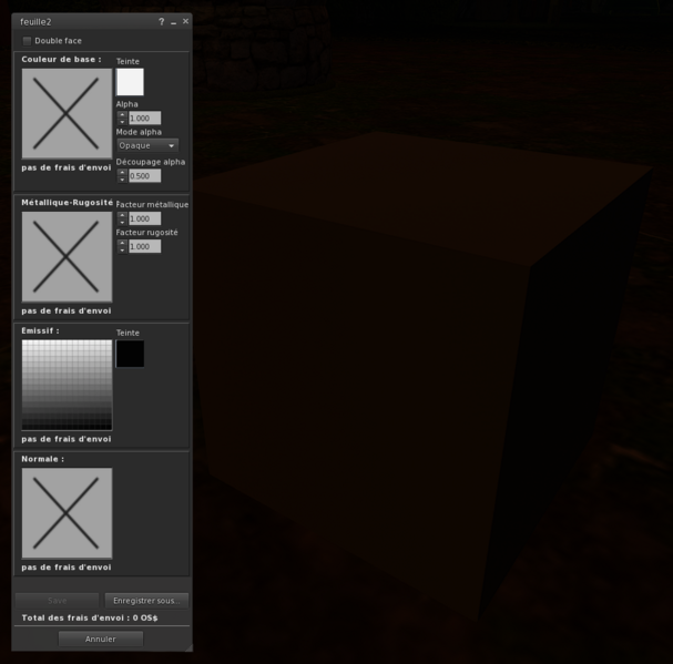 Fichier:Firestorm Editeur Materiau Emissive Test grille 03.png