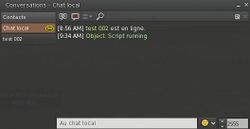 Champ numérique du canal de chat