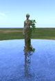 Statue sur glace avec SSR