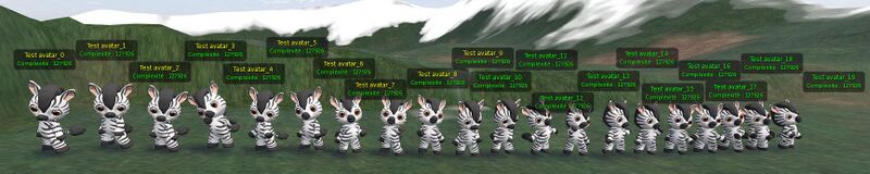 Au-delà de 20 : tous les avatars en 3D