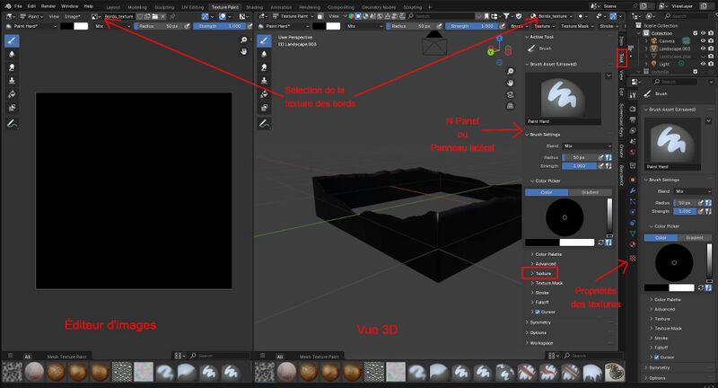 Fichier:Terrain phase 010 Texture Paint.jpg