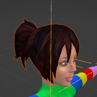 Fichier:Animesh tuto OSWIKI capture blender 0091 cheveux skinning 001.jpg