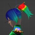Mode Weight Paint outil Add
