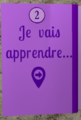 Ce que je vais apprendre