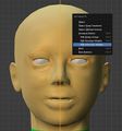 3.Parentage de l'armature et des yeux